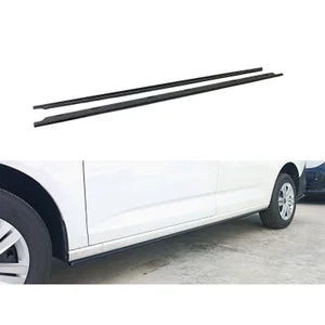 Motordrome Set sideskirts passend voor Volkswagen Caddy Maxi V Box/MPV 2020- & Ford Transit Connect L2 2024- (ABS Glanzend zwart)