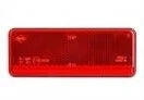 LED markeringslicht neon rood met beugel | 12-24v | 50cm. kabel | MV-3250HR