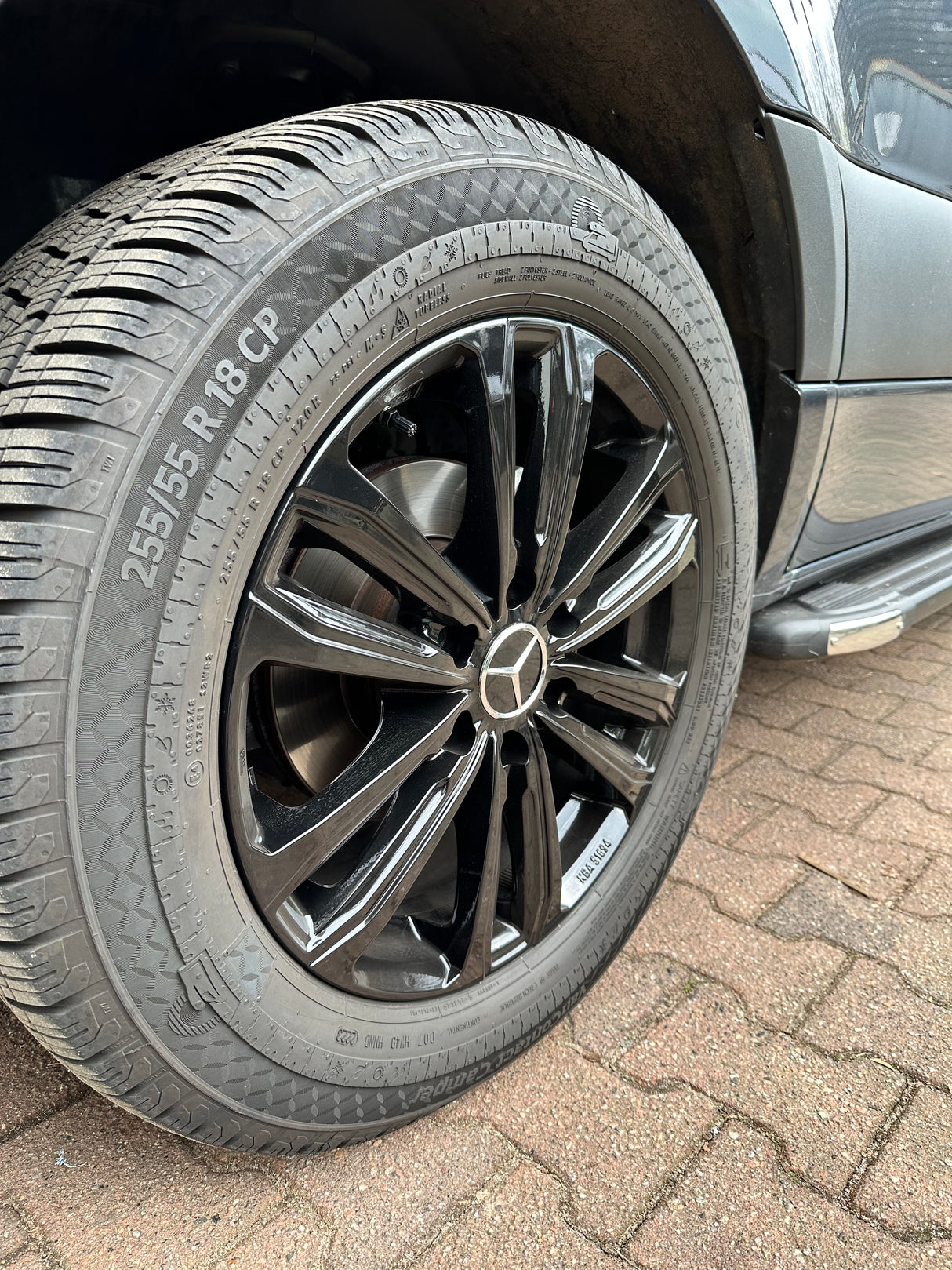 Wheelset with tires 18 inch Mercedes Sprinter 2018+