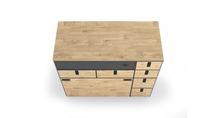 Werkblad Moon Kitchen Solid Model 8 zonder gootsteen detail