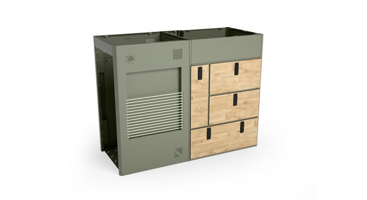 Moon Kitchen Solid Model 2 RAL 7033