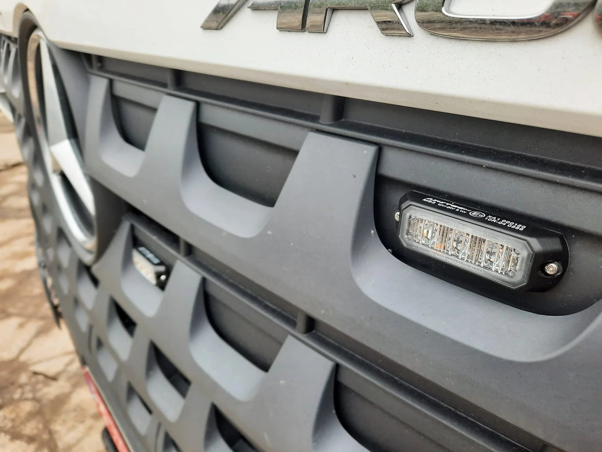 MS3-Mini-Stealth flush mounting Amber