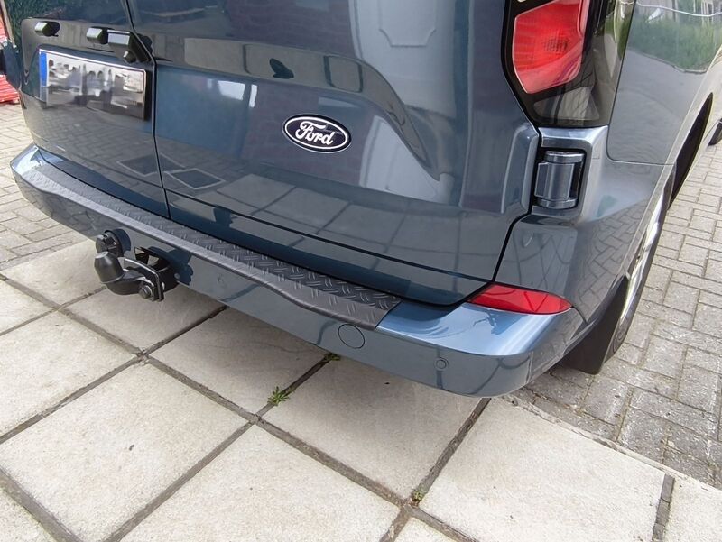 Bumper protector aluminum Ford Transit Custom 2012-2018