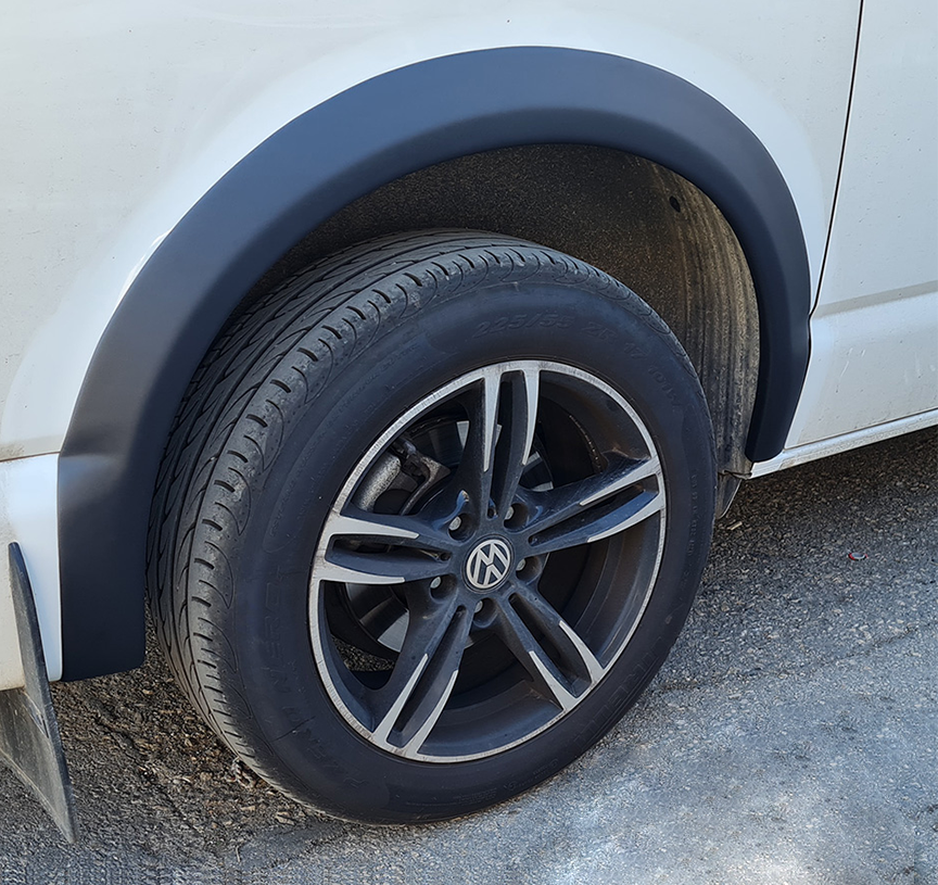 Wheel arch extension set for VW Bus T6.1