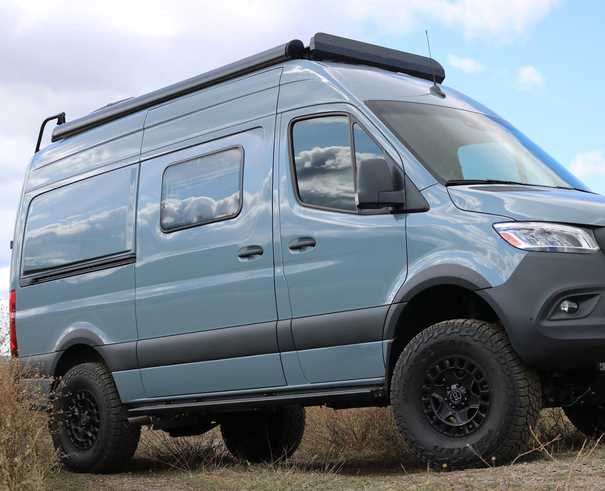 Schuifdeur Rail Mercedes sprinter 907 Zwart