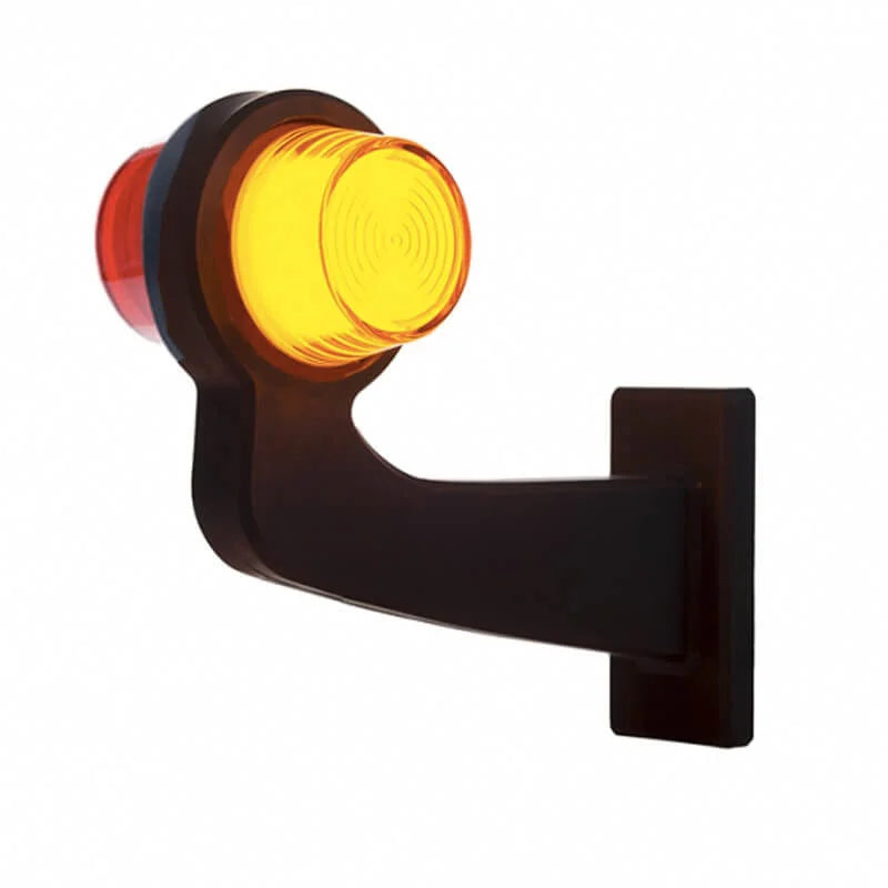 rechts | LED pendellamp | haakse steel | matte lens | 12-24v | MB-1022RA