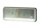 LED markeringslicht neon wit | 12-24v | 50cm. kabel | MV-3200HW