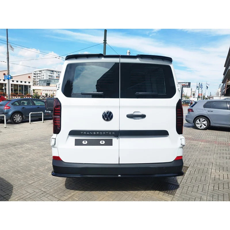 Dakspoiler passend voor Ford Transit Custom (V710) 2023- & Volkswagen Transporter T7 2024- (met 2 achterdeuren) (PU)