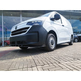 Set sideskirts V.2 passend voor Ford Transit Custom SWB (V710) 2023- / Volkswagen Transporter T7 SWB 2024- (ABS Glanzend zwart)