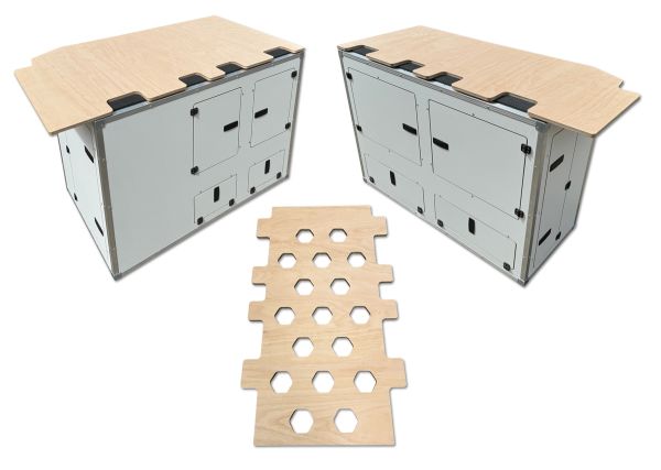 Camper Bed &amp; Opbergmodule – VW Crafter / MAN TGE