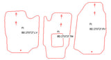 Automatten Ford Transit (2000-2006)