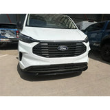 Voorspoiler V.2 passend voor Ford Transit Custom (V710) 2023- (ABS Glanzend zwart)