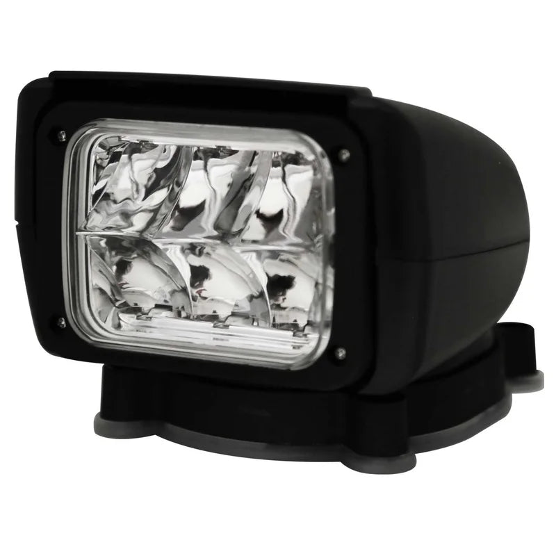 LED zoeklicht | draaibaar met remote | 1750 lumen | 12-24v | zwart | EW3000