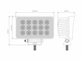 LED Work Light 45 Watt OLLSON Heavy Duty