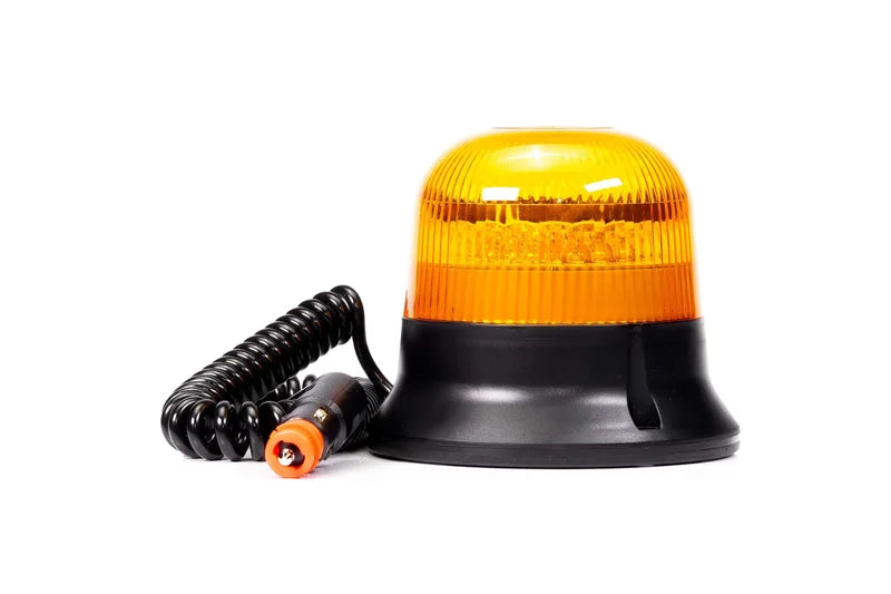 R65 LED zwaailamp, roterend, Magneet, 12/24V 3m kabel | S10ZL515