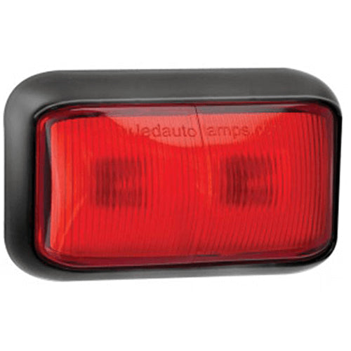 LED markeringslicht rood | 12-24v | 40cm. kabel | 58RME