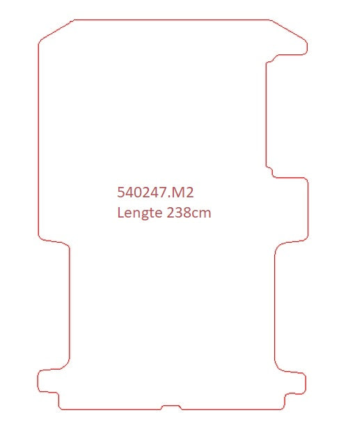 Opel Vivaro A Korte wielbasis - pasvorm