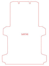 Laadruimtemat Fiat Ducato - Lengte 1, dubbel cabine (262x186 cm)