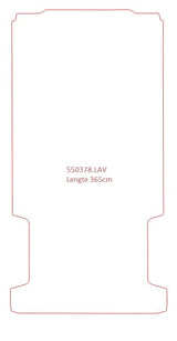 Laadruimtemat Citroën Jumper - Lengte 3 (365 cm)