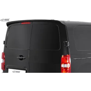 RDX Dakspoiler passend voor Citroën Jumpy/Spacetourer & Peugeot Expert/Traveller & Toyota Proace/Proace Verso 2016- Opel Vivaro/Zafire Life 2019- & Fiat Scudo/Ulysse 2022- (met 2 achterdeuren) (PUR-IHS)