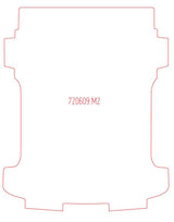 Laadruimtemat VW T5/T6 - Dubbel cabine Snoeks Trendline, lange wielbasis (189 cm)