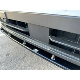 Voorspoiler passend voor Ford Transit Custom (V710) 2023- (ABS Glanzend zwart)
