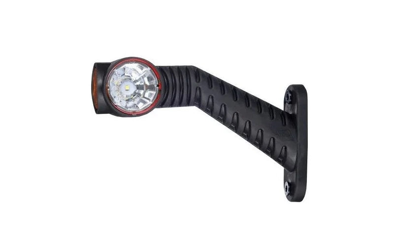 Rechts | LED breedtelamp | rood/wit/amber | 12-24v | 50cm. kabel | MB-4892RWA