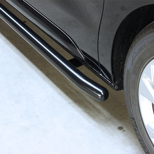 RVS sidebars Opel Movano 2010-2022 (Zwart/L2/gebogen) wb 3682