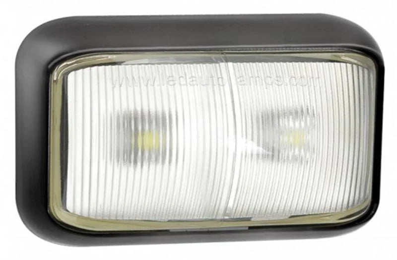 LED markeringslicht wit | 12-24v | 40cm. kabel | 58WME