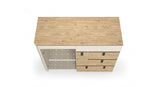Werkblad Moon Kitchen Solid Model 3 zonder gootsteen detail