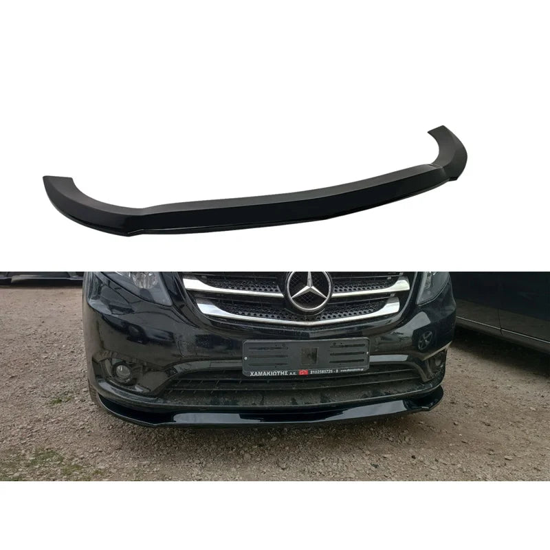 Motordrome Voorspoiler passend voor Mercedes Vito W447 2014-2024 excl. AMG-Line (ABS)