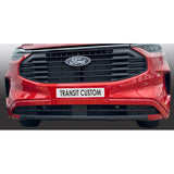 Voorspoiler 'Skid-Plate' passend voor Ford Transit Custom / Tourneo Custom 2023- Zwart (ABS)