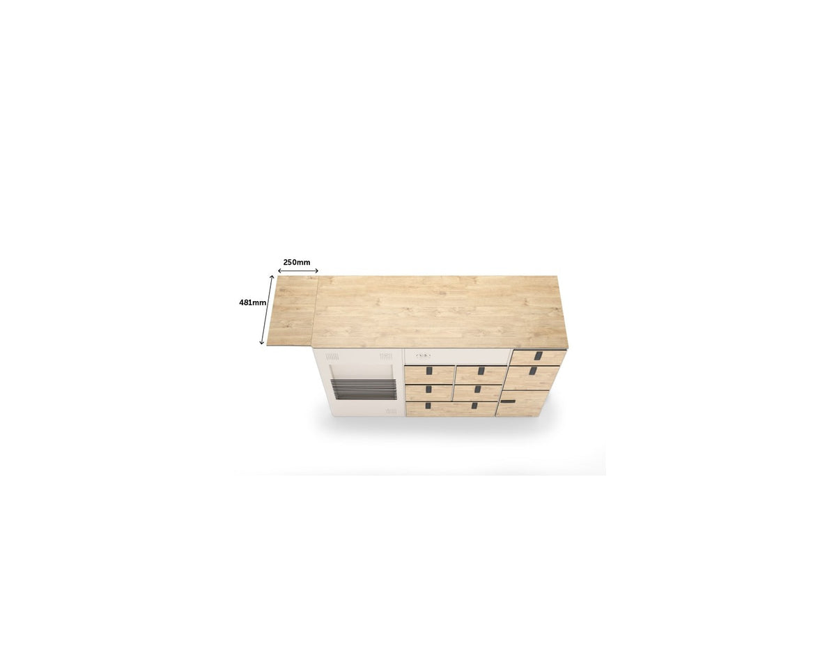 Werkblad voor Moon Kitchen Solid Model 1