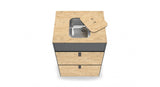 Werkblad Moon Kitchen Solid Model 60 met gootsteen detail