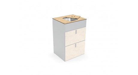 Werkblad Moon Kitchen Solid Model 61 met gootsteen