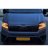 Dagrijverlichting - Matronics - DRL - Amber - 12V - Set - Volkswagen - Crafter - LED koplampen - 2020+
