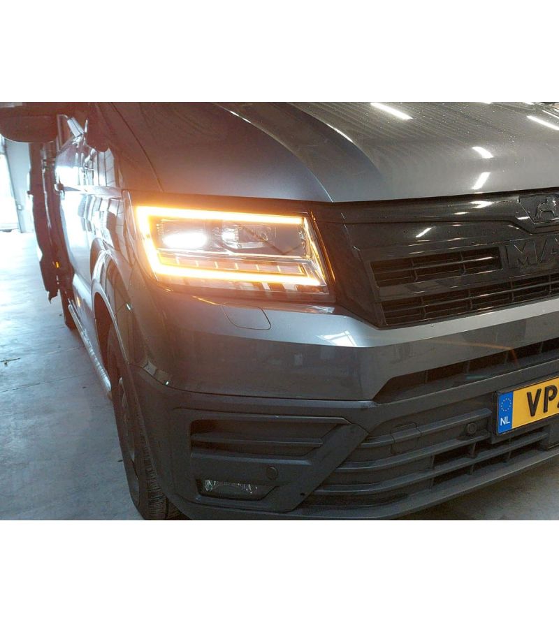 Dagrijverlichting - Matronics - DRL - Amber - 12V - Set - Volkswagen - Crafter - LED koplampen - 2020+