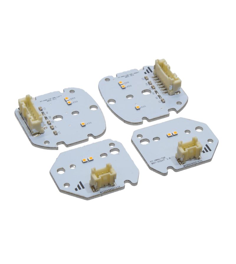 Dagrijverlichting - Matronics - DRL - Amber - 12V - Set - Volkswagen - Crafter - LED koplampen - 2020+