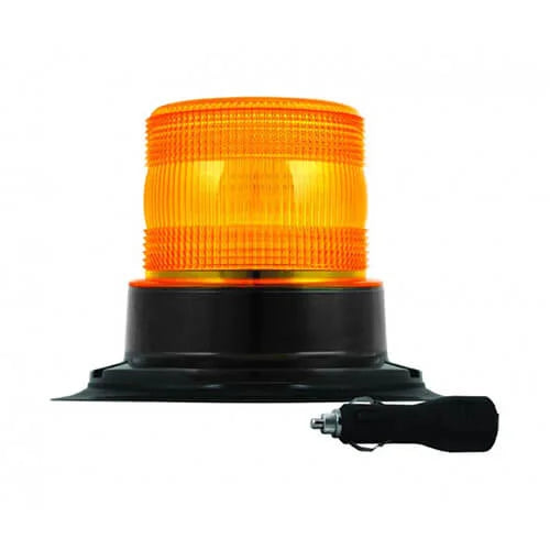 R65 LED Flits/zwaailamp 10 - 30v met PC magneet montage | EQPR65ABM-MM
