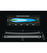 LED bar - Ledson - Blade - 20.5" - 52cm - smoke - curved - Driving