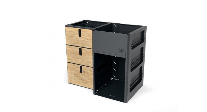 Moon Kitchen Solid Model 32 RAL 7021 detail
