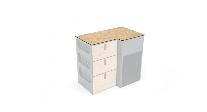 Werkblad Moon Kitchen Solid Model 32 zonder gootsteen