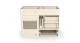 Moon Kitchen Solid Model 2 Shell RAL 9001 detail