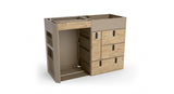 Moon Kitchen Solid Model 3 RAL 1019 met lade