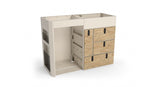 Moon Kitchen Solid Model 3 RAL 9001 zonder lade