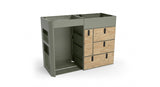 Moon Kitchen Solid Model 3 RAL 7033 zonder lade
