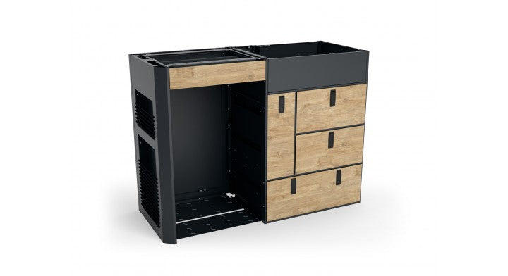 Moon Kitchen Solid Model 3 RAL 7021 met lade