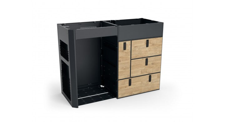 Moon Kitchen Solid Model 3 RAL 7021 zonder lade