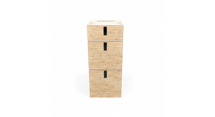 Moon Kitchen Solid Model 62 RAL 9001 detail