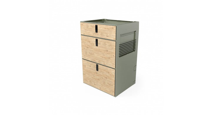 Moon Kitchen Solid Model 60 RAL 7033 detail